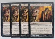 MTG Heartless Summoning Innistrad Rare  Playset NM Magic The Gathering