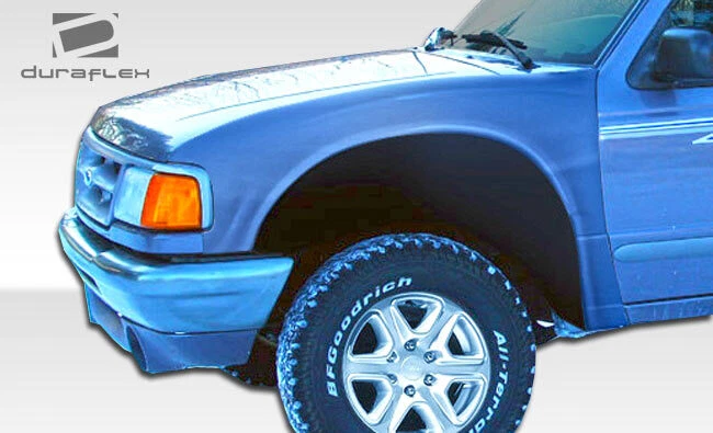 For 1993-1997 Ranger Duraflex 4.5" Off Road Bulge Front Fenders - 2 Piece - Изображение 2 из 4