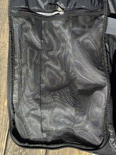 Callaway Golf Club Wheeled Travel Bag Case Full Zip Cover Luggage Carrier Black - Picture 17 of 20