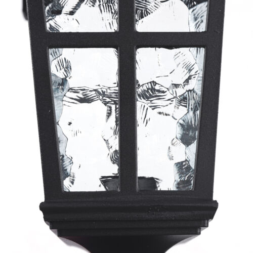 US Vintage Post Pole Light Outdoor Garden Porch Yard Lantern Lamp Fixture Black - Picture 11 of 15
