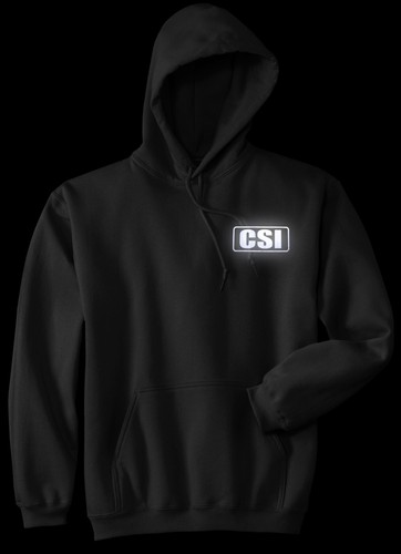 Sudadera con capucha CSI, LOGO REFLECTANTE, SWAT team - Imagen 3 de 4