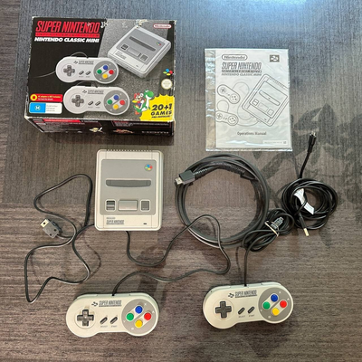 Australian SNES Super NES Nintendo Classic Mini Console 2 