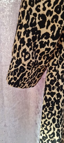 Dorothy Perkins Leopard Print Dress Size Uk 10 - Picture 4 of 6