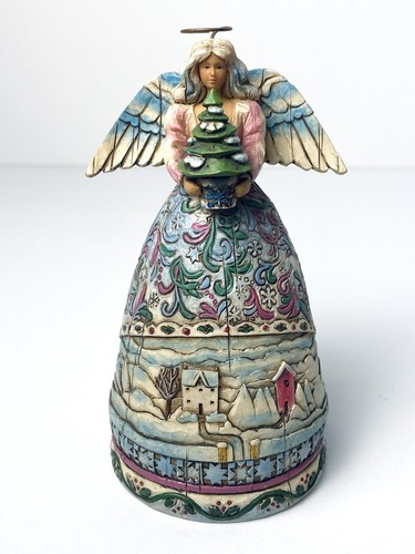 Jim Shore Angel Figurine LANDSCAPE SLEEPS Enesco 4006723 Heartwood Creek 2006 5" - Picture 5 of 14