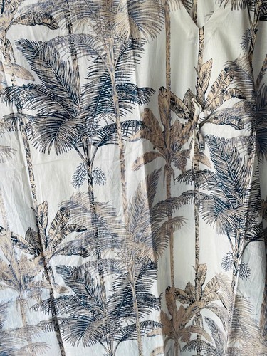 Indian Vintage 100% Cotton Long Beach Maxi Kaftan Dress One Size Caftan Kimono - Picture 4 of 5
