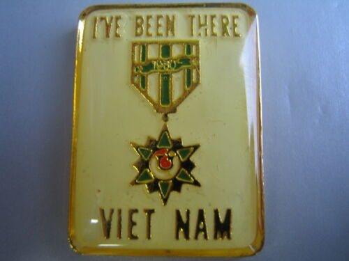 Vietnam, "I've Been There w/ Vietnam Star" Pin  (Postage Included) - Picture 1 of 1
