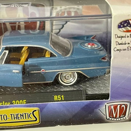 M2 MACHINES AUTO-THENTICS REL51 1960 CHRYSLER 300F NEW IN BOX - Picture 4 of 10