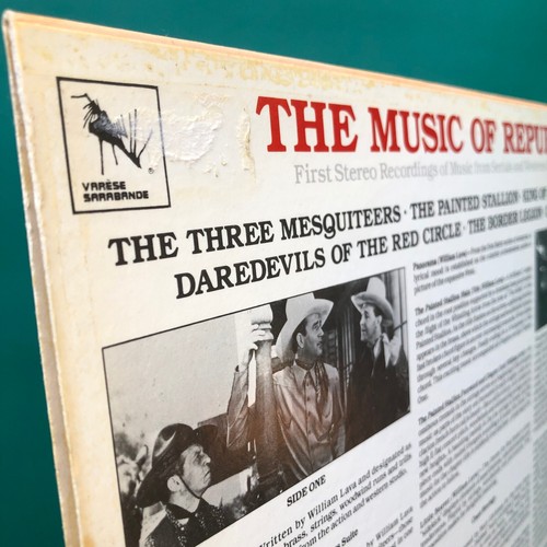 James King MUSIC OF REPUBLIC Western Soundtracks LP Paul Sawtell Varese USA EX - Picture 13 of 24