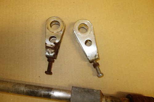 Ajustadores de cadena eje trasero eje rueda trasera Honda cb400 CB400T cb 400 1978 - Imagen 2 de 8