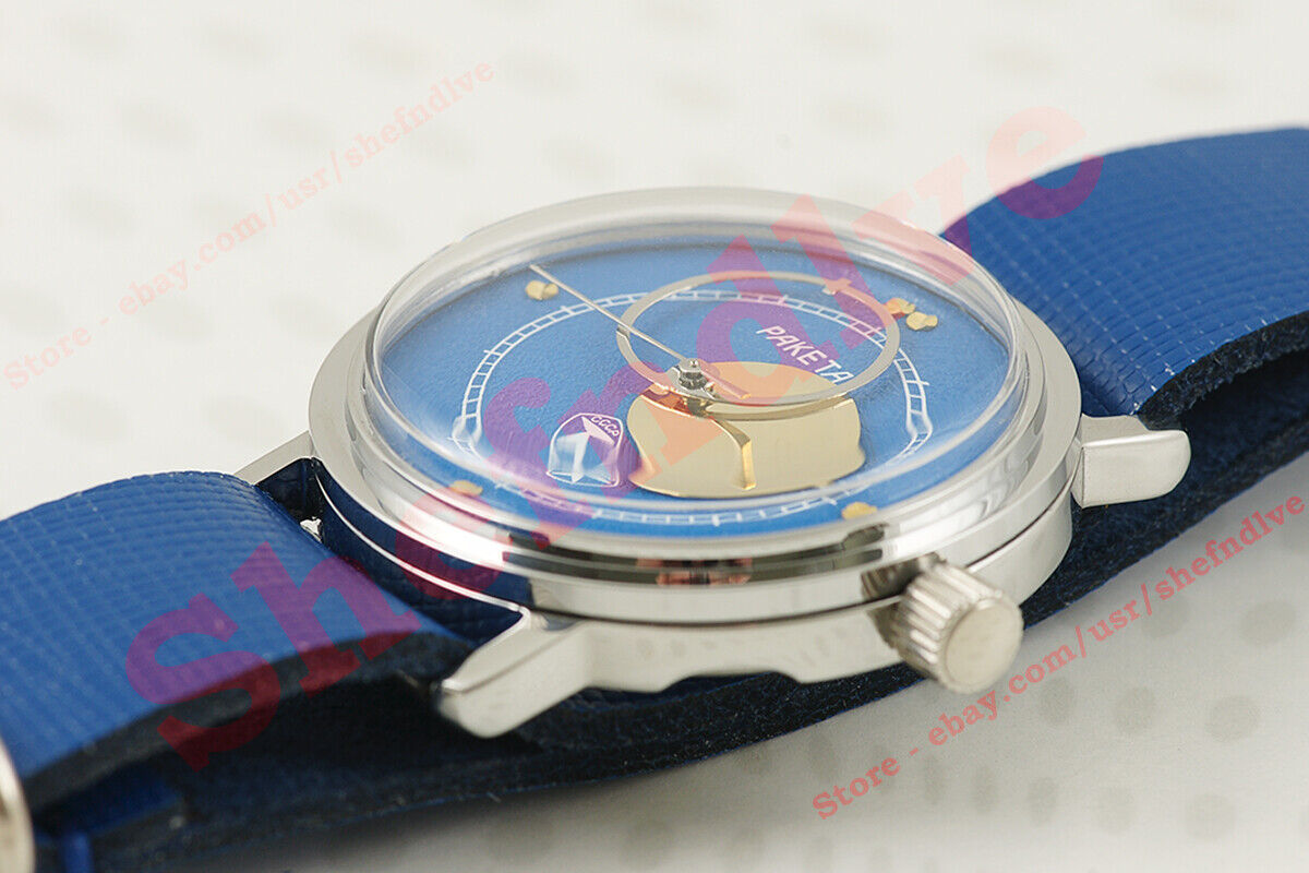 Vintage space style rare watch 2609 Raketa Starry Sky Copernicus Ex RARE BLUE