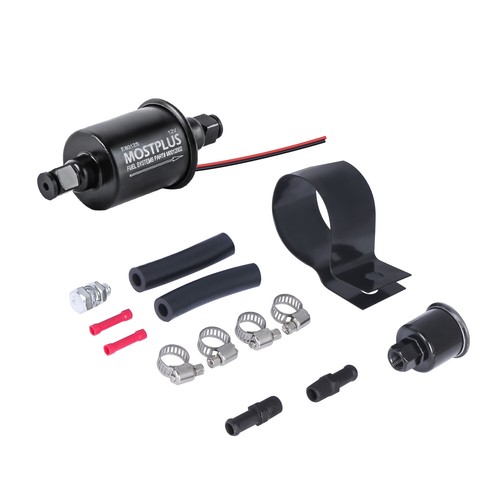 12V Universal Electric Fuel Pump Low Pressure 5-9 PSI Gas Diesel Inline E8012S - Picture 2 of 11