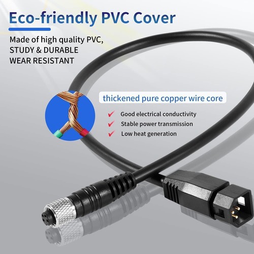 Cable adaptador 1852068 se adapta a Humminbird Fish Finder y transductor Minn Kota US2 - Imagen 4 de 8
