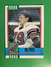1990 Topps Bill Fralic #478 VAR No disclaimer