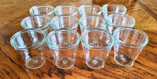 LOT of 12 Empty Glass Jars w/o Labels Craft Storage Organize Repurpose