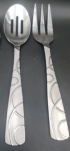 23- Cambridge Conquest mattiertes Edelstahl Besteck & Servierset.  - Bild 10 von 17