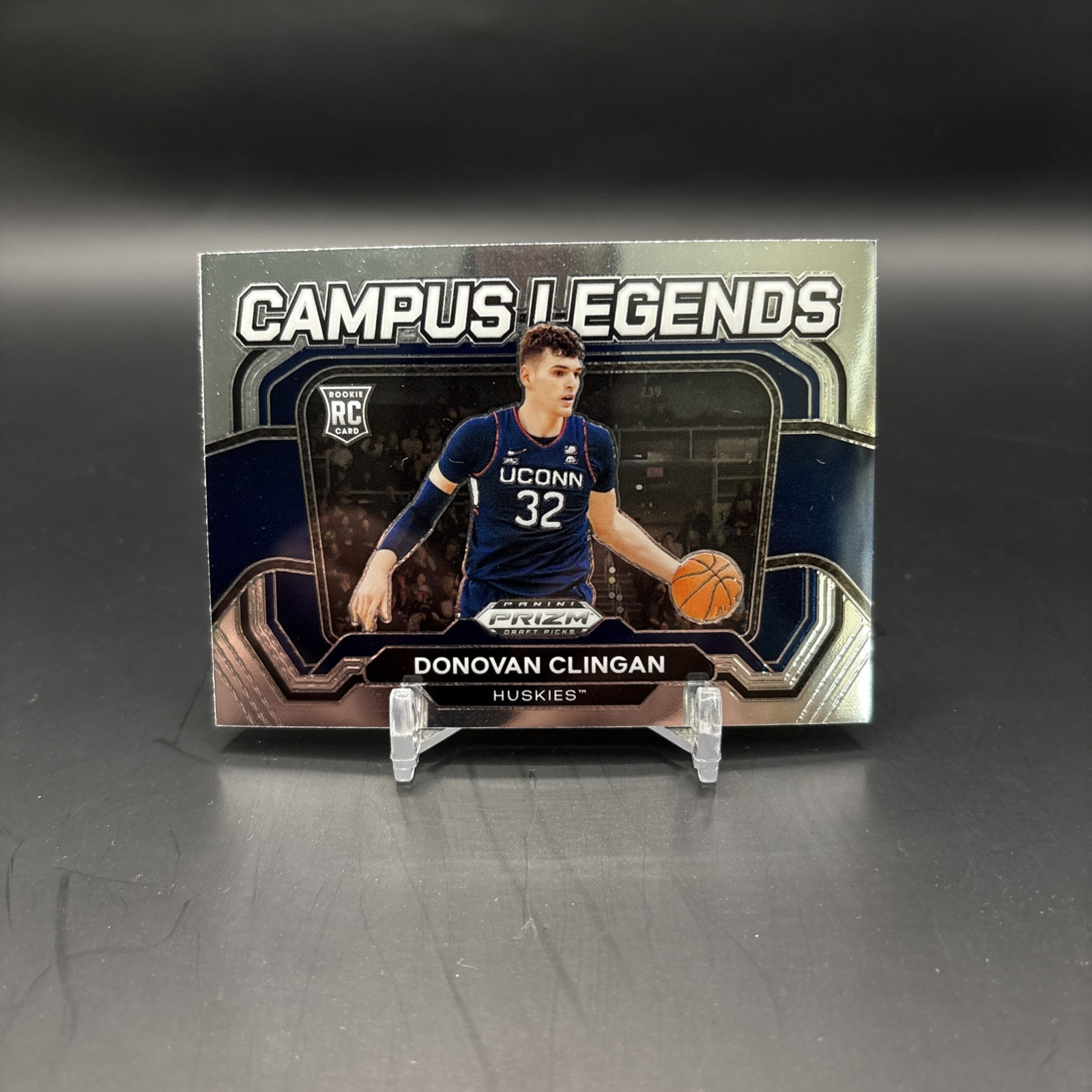 2024 Panini Prizm Draft Picks #9 Donovan Clingan Campus Legends