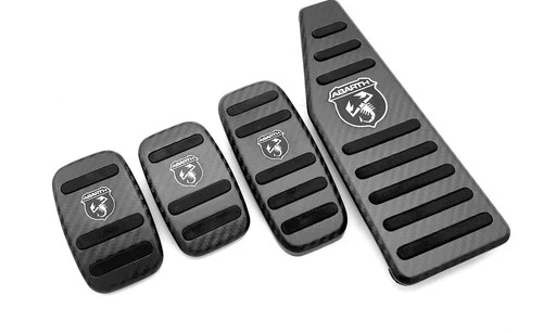 Carbon Pedals & Footrest - 500 Abarth LHD New & Genuine 59107083