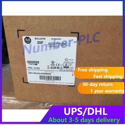 AB 20F11NC043JA0NNNNN Air Cooled PowerFlex 753 AC Packaged Drive Allen Bradley - Picture 1 of 3