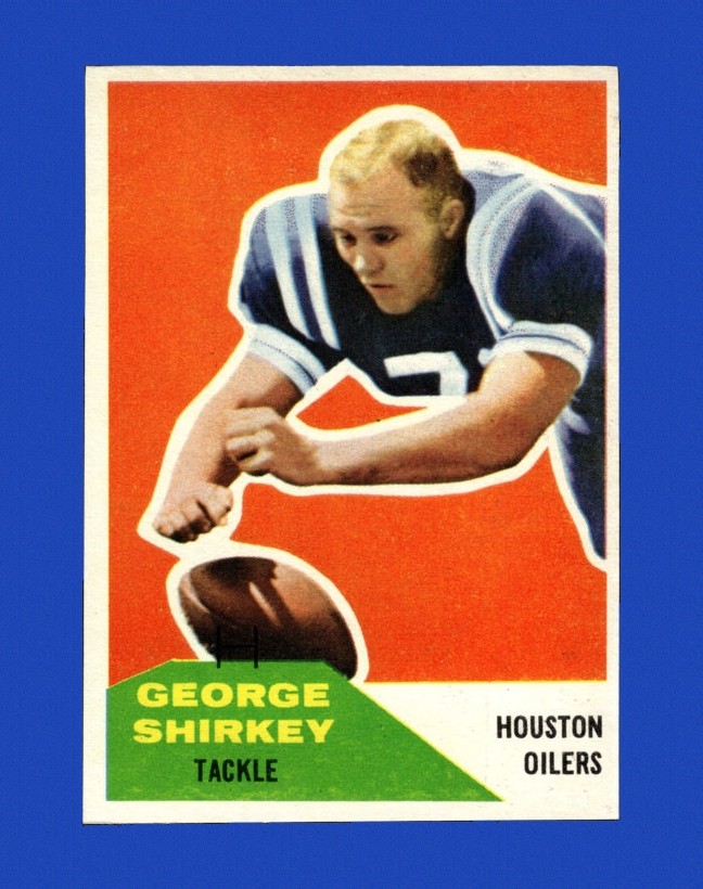 1960 Fleer Set-Break # 12 George Shirkey NM-MT OR BETTER *GMCARDS*