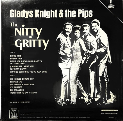 GLADYS KNIGHT AND THE PIPS "NITTY GRITTY" MOTOWN VERSIEGELT ALTER BESTAND LP - Bild 2 von 2