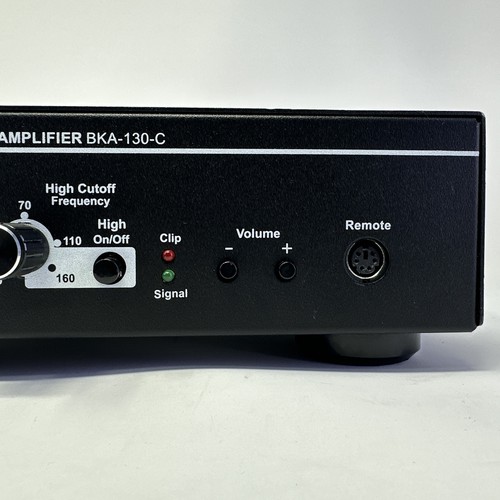 Buttkicker BKA-130-C, Endstufe Verstärker, mit Stromfernbedienung & Stromkabel gebraucht - Bild 4 von 17
