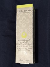 Juice Beauty Stem Cellular Anti-Wrinkle Retinol Overnight Serum 1oz NEW