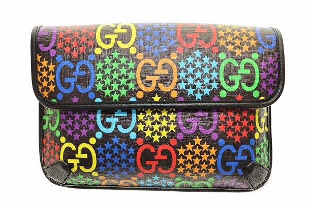 Gucci GG Psychedelic WEST BAG 598113 Sac Ceinture Cuir Taille Multicolore Marque