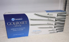 NEW Hessler Worldwide Gourmet Surgical Stainless Steel Cutlery 7 pc Knife Set