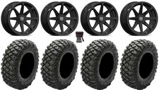 Valor V01 15 Wheels Black 33 Crawler Xr Tires Can-am Commander Maverick Valor V01 15 Wheels Black 33 Crawler Xr Tires Can-am Commander Maverick