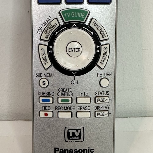 Panasonic DMR-EH50 HDD & DVD Player Recorder Remote Book Cables Power Working - Picture 19 of 24