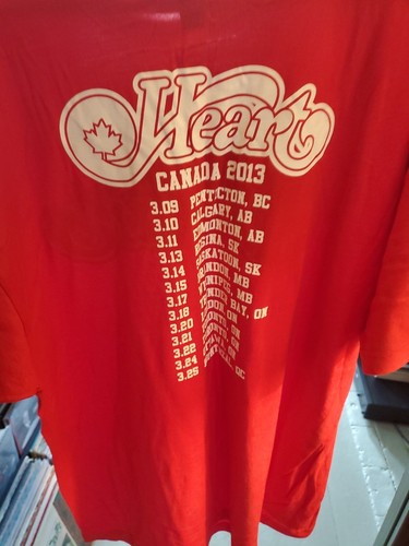 Camiseta Heart Canada 2013 Tour XXL - Imagen 2 de 6