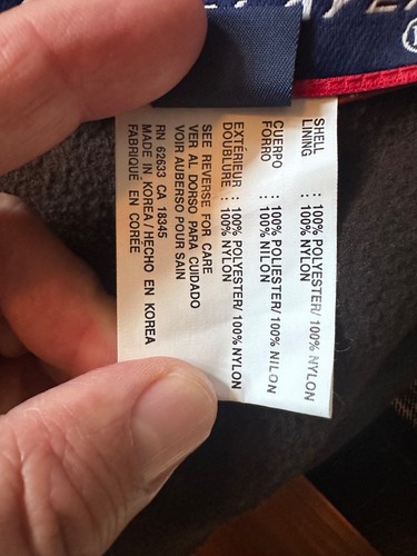 Chaqueta Pro Player Cleveland Browns Cremallera Completa 2 Bolsillos NFL (L) Marrón - Imagen 3 de 8