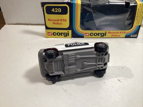 Corgi 428 Renault 5TS Police Car Very Near Mint In Original Box 1979 - Picture 5 of 9
