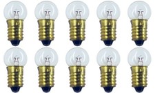 CEC Industries #1482 Bulbs, 6 V, 2.7 W, E10 Base, G-4.5 shape (Box of 10)