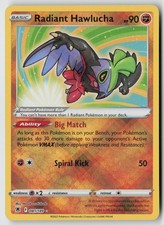 Radiant Hawlucha - 081/189 - SWSH10: Astral Radiance Holofoil- PTCG