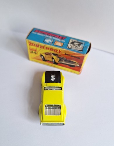 Matchbox Superfast 44 Boss Mustang modelo de error de fábrica!! ¡Raro!! - Imagen 6 de 10