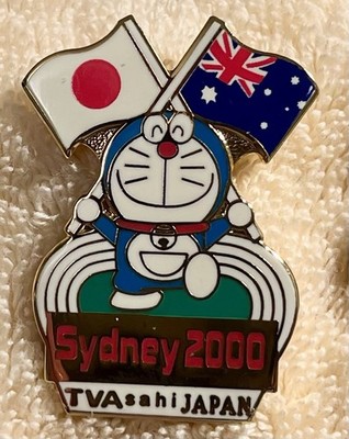 SYDNEY 2000; MEDIA PIN, TV ASAHI, Japan TV,dated! not MILANO CORTINA 2026!