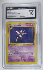 1999 Pokemon Base Set 1st Edition Haunter 21/62 CGC 10 Gem Mint