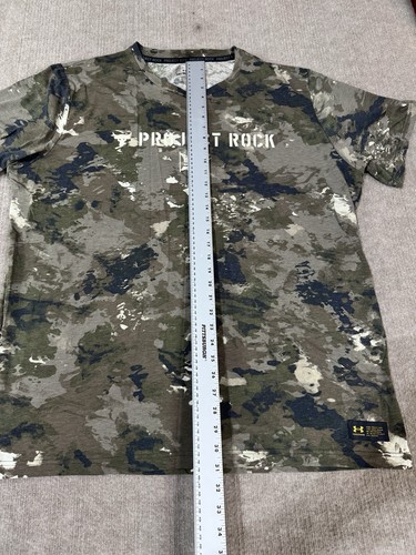 Under Armour Project Rock T-Shirt Herren 3XL Camouflage - Bild 6 von 7