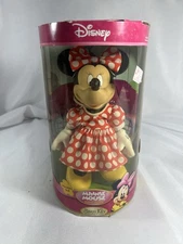 VINTAGE DISNEY CLASSIC MINNIE MOUSE BRASS KEY 25 YRS PORCELAIN DOLL NEW IN BOX