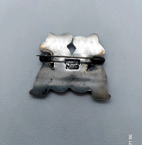 Vintage 900 Silber Made In Mexico Männer nehmen Siesta Anstecknadel Brosche - Bild 9 von 14