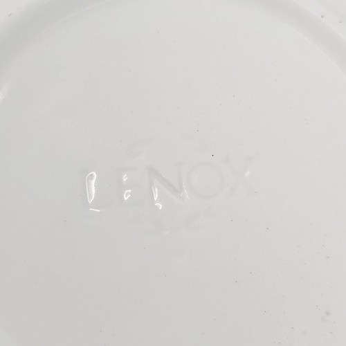 Juego de 6 Platillos Platos LENOX Butler’s Destry Pattern 7" Beige Crema Sin Tazas - Imagen 5 de 7