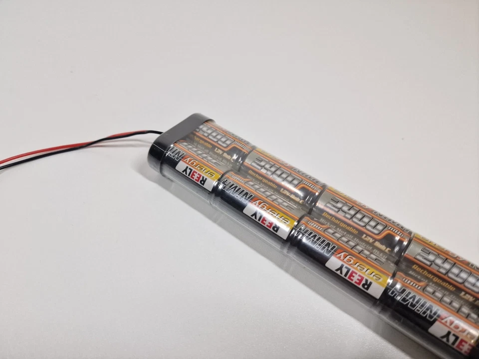 Reely Rc Modellbau-Akkupack 9.6 V 2400 mAh NiMh Akku Stick Zubehör RE-7853457 - Bild 2 von 4