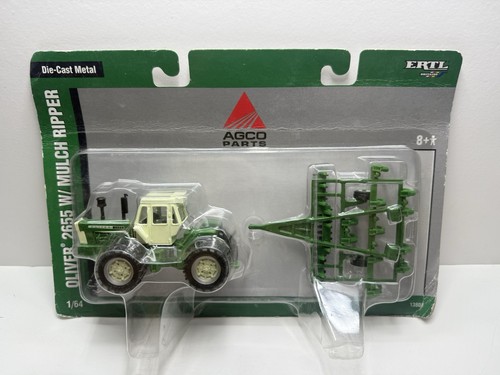 1/64 Ertl OLIVER 2655 Tractor W/ Mulch Ripper - 第 1/2 張圖片