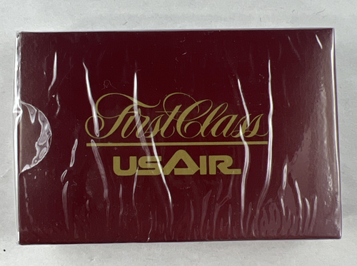 Vintage UsAir First Class Playing Cards Deck Sealed Aviation Airlines - Bild 1 von 5