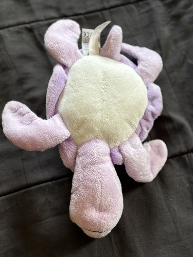 Webkinz Blossom 11 In Sea Turtle Plush Ganz Flowers Purple HM640 Stuffed No Code - Picture 8 of 10