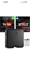 DKGEA Wireless Carplay Adapter, Car Play Adapter Supports Netflix, YouTube  NEW
