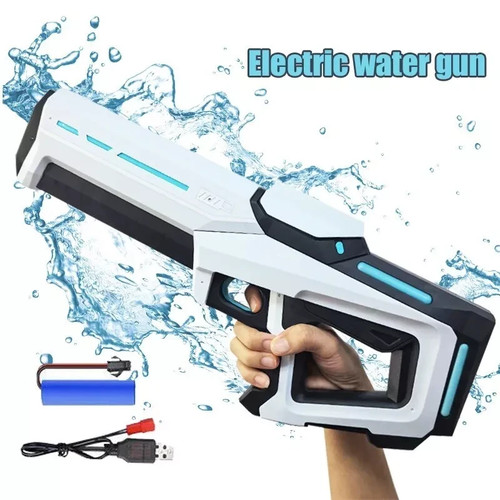 Powerful Automatic Electric Water Gun Outdoor beach Squirt Water Blasters Summer - Picture 2 of 11