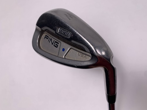 Ping S58 Pitching Wedge PW Blue Dot 1* Up Cushin Regular Steel Mens RH - Picture 2 of 6