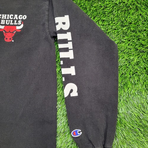 Vintage Chicago-Bulls Shirt Teens Large 18x22 Baggy Y2K - Picture 6 of 14